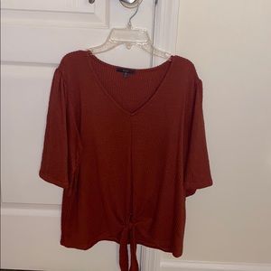 Burnt Orange Color Top
